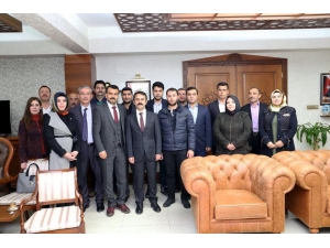 Ak Parti Merkez İlçe Teşkilatı Vali Aktaş’ı Ziyaret Etti