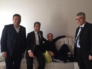 Ak Parti Merkez İlçe Teşkilatı’ndan Hasta Ziyareti