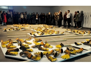 İş Kazalarına Dikkat Çekmek İçin İş Eldivenlerinden Sergi Açıldı