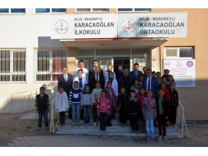 Musabeyli İlçesinde Okul İnşaatları Devam Ediyor