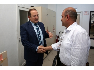 Vali Pehlivan, Askerlik Şubesi’ni Ve İl Milli Eğitim Müdürlüğü’nü Ziyaret Etti