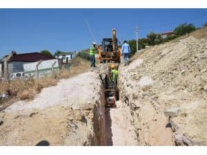 Kırkağaç’ın 5 Mahallesinde Altyapı Çalışması