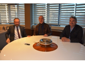 Başkan Doğan, Taksi Şoförlerini Makamında Ağırladı