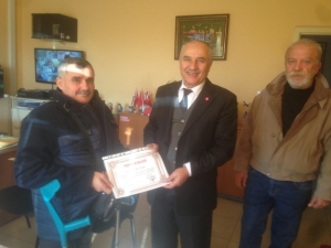 Burhaniye’de Tsd’den Müdür Bilgin’e Ziyaret