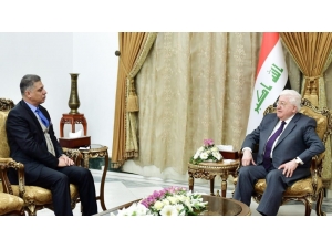 Irak Cumhurbaşkanı Masum, Erşet Salihi İle Görüştü