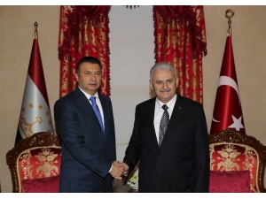 Başbakan Yıldırım, Tacikistan Başbakanı Rasulzade İle Bir Araya Geldi