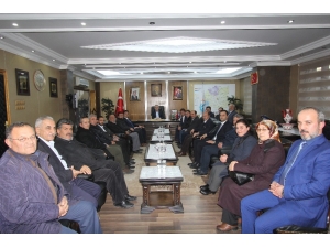 Ak Parti Merkez İlçe Yönetiminden Başkan Memiş’e Ziyaret