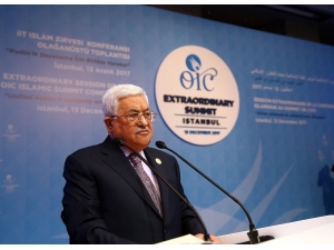 Filistin Devlet Başkanı Abbas: “Bizler Barış İçin Uğraşırken, Bir Anda Bize Yüzyılın Tokadını Vurdular”