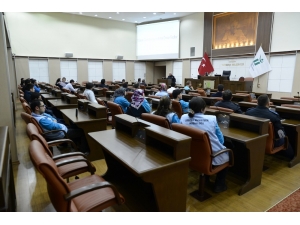 Belediye Personeline Yangın Eğitimi