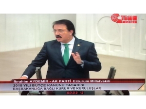 Aydemir’den Tbmm’de Erzurum Tarifi