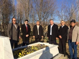 Aslanapa Protokolünden Şehit Piyade Çavuş Ramazan Yel’in Kabrine Ziyaret