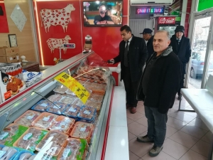 Sungurlu’da Kasaplar Denetlendi