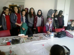 Simav’da İlk Kez Çini Boyama Kursu Açıldı