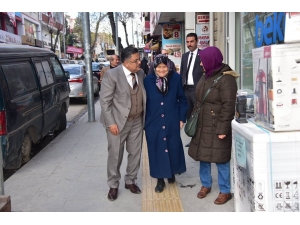 Başkan Yağcı’dan Esnaf Ve Vatandaş Ziyareti