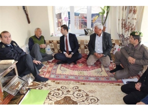 Şarkikaraağaç Kaymakamı Kırçuval, Muhtar Ve Vatandaşlarla Buluştu