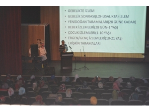 Kadın Kursiyerlere “Yeni Doğan Bebek Bakımı” Semineri