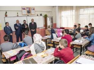 Vali Zorluoğlu’nun Okul Ziyareti