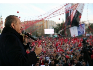 Cumhurbaşkanı Recep Tayyip Erdoğan: "Türkiye’nin Yanı Başında Terör Oluşumlarına İzin Vermeyeceğiz"