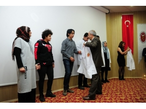 Yyü’de ‘Beyaz Önlük Giydirme’ Töreni