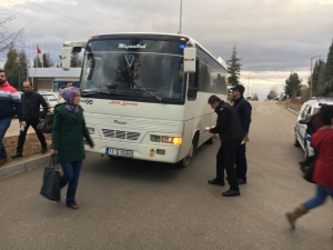 Zabıta Müdürlüğü’nden Özel Servis Araçlarına Denetim