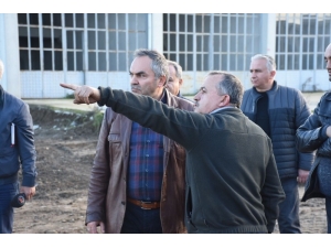 Başkan Ay Kss’deki Çalışmaları İnceledi