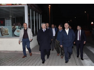 Başkan Baran’dan Gece Mesaisi