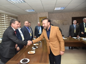 Başkan Doğan Türk Dünyası’ndan Misafirlerini Ağırladı