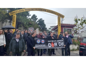 Eğitimde Şiddeti Protesto Ettiler