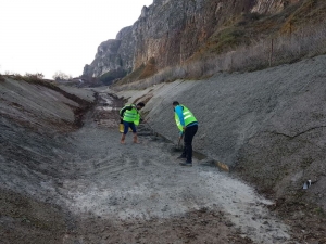 Ali Kaya Deresinin Beton Kısımlarında Onarım Çalışması Yapıldı