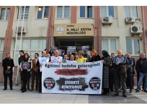 Eğitim Sendikaları Şiddete Karşı Tek Ses Oldu