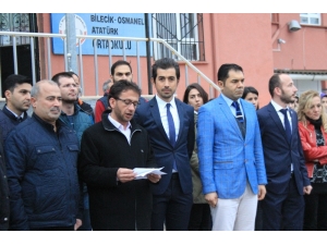 Osmaneli’de Öğretmenlere Artan Saldırılara Tepki