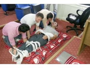 Orman İşletme Müdürlüğü Personeline İlk Yardım Eğitimi