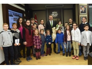 Karesi Çocuk Meclisi’nden Başkan Yılmaz’a Ziyaret