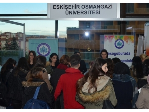 ’Eskişehir Tercih Günleri’nde Esogü Standına Büyük İlgi