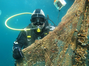 Çanakkale Boğazı Hayalet Ağlardan Temizleniyor