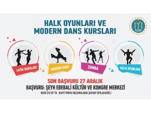 Bilecik Belediyesi’nden Halk Oyunları Ve Modern Dans Kursları