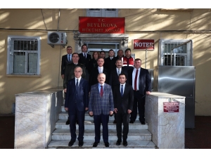 Vali Çakacak, Beylikova İlçesini Ziyaret Etti