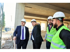 Başkan Baran, Projeleri Yerinde İnceledi