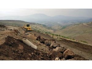 Musabeyli İlçesinde Yol Genişletme Çalışmaları