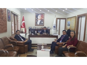 Bilecik İl Sağlık Müdürü Öztop Ve Başkan Yalçın Bir Araya Geldi