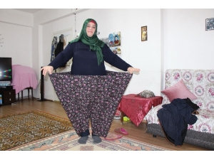 190 Kiloydu Şimdi 14 Yaşındaki Oğlundan Daha Zayıf