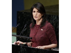 Abd’nin Bm Temsilcisi Haley: “Amerika Büyükelçiliğini Kudüs’e Taşıyacak”
