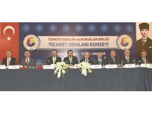 Kuto Heyeti, Ticaret Odaları Konsey Toplantısına Katıldı