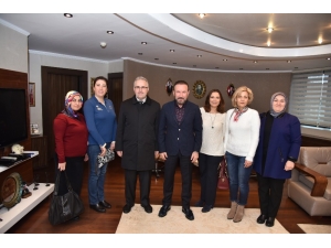 Okul Yönetiminden Başkan Doğan’a Teşekkür Ziyareti
