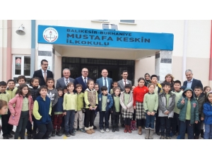 Kaymakam Hüseyin Öner Mustafa Keskin İlkokulunda Öğrencilerle Kitap Okudu