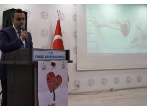 Erciş’te’ Organ Ve Doku Bağışı’ Konulu Program