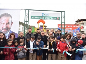 İzmit’te Mehmet Akif Ersoy Parkı Açıldı