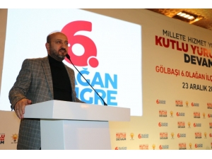 Ak Parti Gölbaşı İlçe Başkanlığı 6. Olağan Kongresi Yapıldı