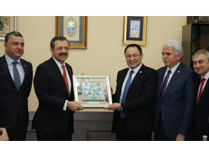 Türkiye Ve Özbekistan İş Dünyası Taşkent’te Buluştu