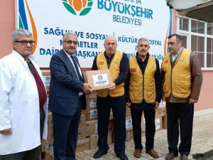 Büyükşehir Belediyesinden 2.3 Milyonluk İlaç Yardımı